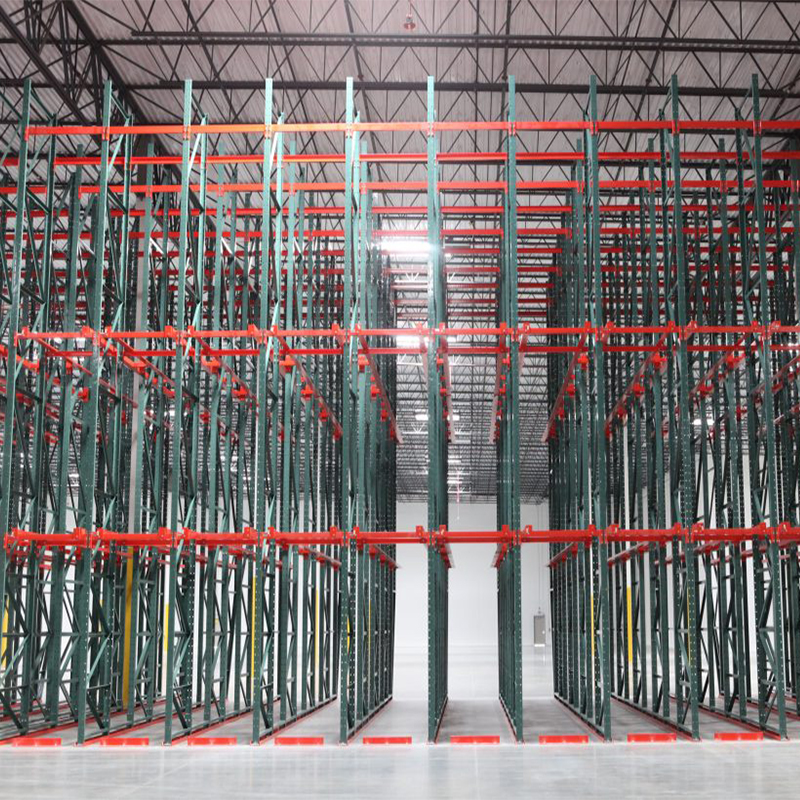 የፓሌት ዓይነት Drive-in Warehouse Shelf Rack Storage System